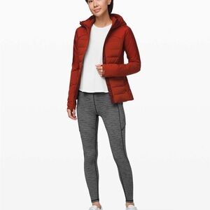 Lululemon Speed Up Tight 28" Luon Heathered Black Luxtreme